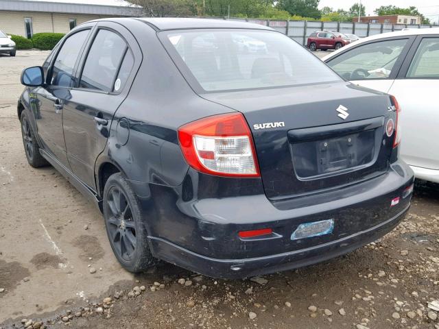 JS2YC415785106414 - 2008 SUZUKI SX4 CONVEN BLACK photo 3