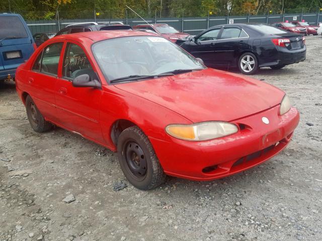 1MEFM10P1XW619777 - 1999 MERCURY TRACER GS RED photo 1