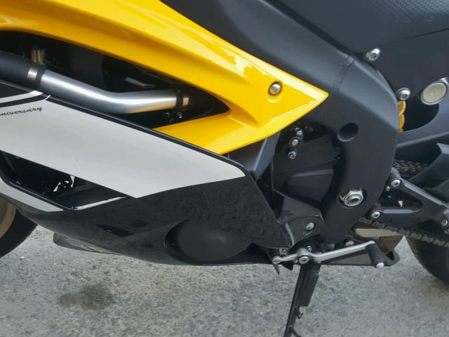 JYARJ16Y1GA010334 - 2016 YAMAHA YZFR6 C YELLOW photo 7