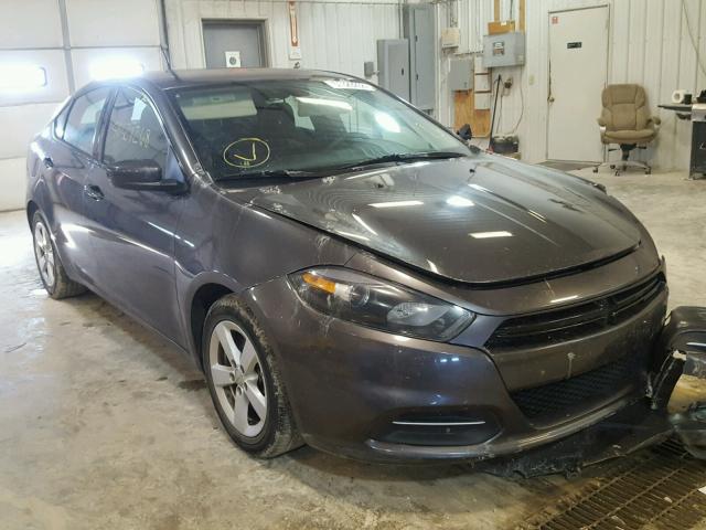 1C3CDFBA0GD591366 - 2016 DODGE DART SXT GRAY photo 1