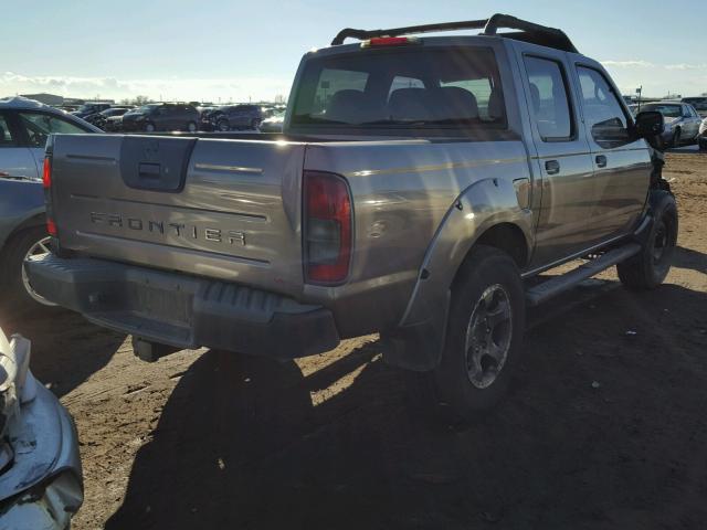 1N6MD27Y04C424650 - 2004 NISSAN FRONTIER C GOLD photo 4