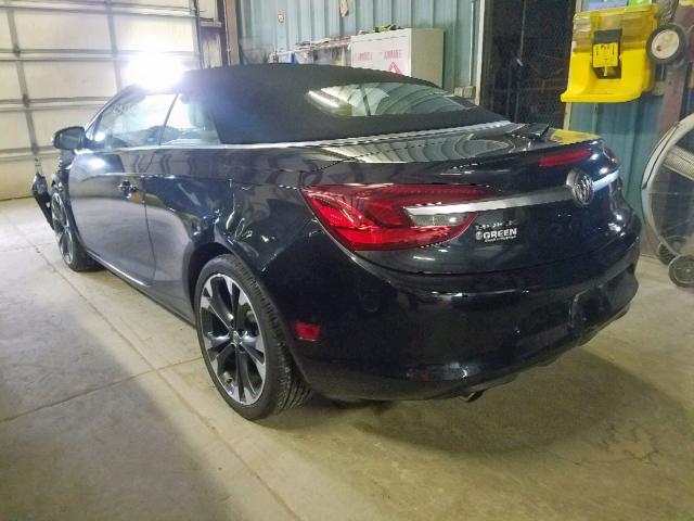 W04WT3N58GG052561 - 2016 BUICK CASCADA PR BLACK photo 3