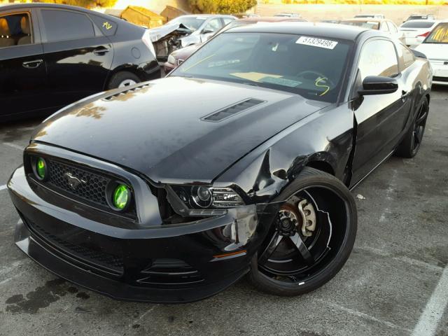 1ZVBP8CF0D5206430 - 2013 FORD MUSTANG GT BLACK photo 2