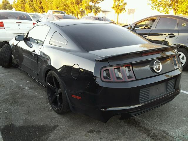 1ZVBP8CF0D5206430 - 2013 FORD MUSTANG GT BLACK photo 3