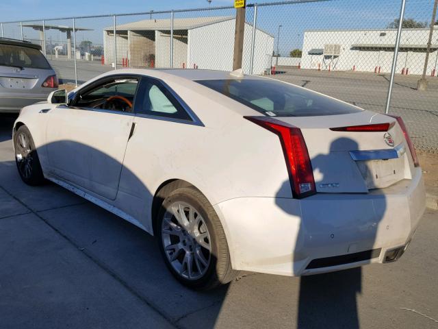 1G6DJ1ED7B0158759 - 2011 CADILLAC CTS PERFOR WHITE photo 3