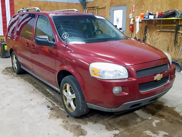 1GNDV33L75D180451 - 2005 CHEVROLET UPLANDER L MAROON photo 1