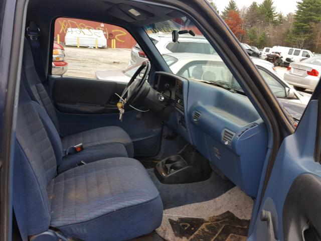 1FTCR11X5RTA22270 - 1994 FORD RANGER BLUE photo 5