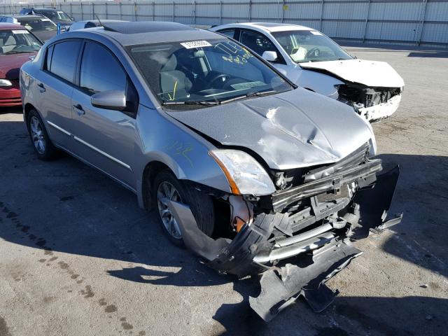 3N1AB6AP8CL692807 - 2012 NISSAN SENTRA 2.0 GRAY photo 1