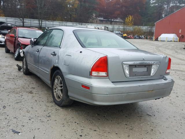 6MMAP67P83T008524 - 2003 MITSUBISHI DIAMANTE L GRAY photo 3