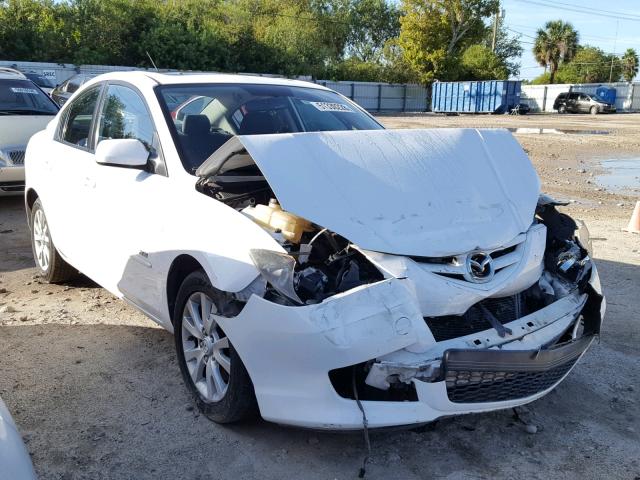 JM1BK323671653268 - 2007 MAZDA 3 S WHITE photo 1