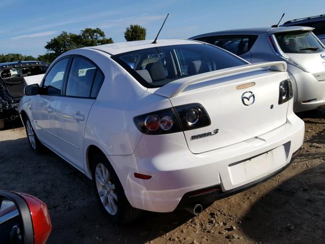 JM1BK323671653268 - 2007 MAZDA 3 S WHITE photo 3