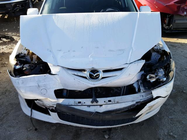 JM1BK323671653268 - 2007 MAZDA 3 S WHITE photo 9