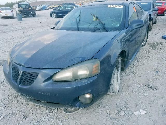 2G2WP552181142293 - 2008 PONTIAC GRAND PRIX BLUE photo 2