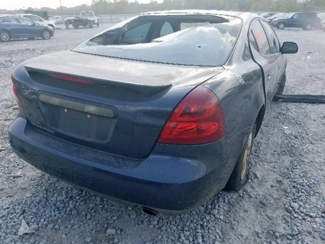 2G2WP552181142293 - 2008 PONTIAC GRAND PRIX BLUE photo 4