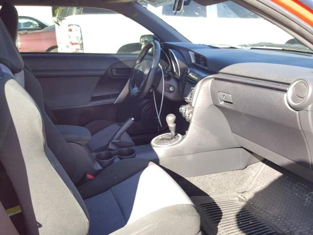 JTKJF5C79E3086559 - 2014 TOYOTA SCION TC 红色 照片 5