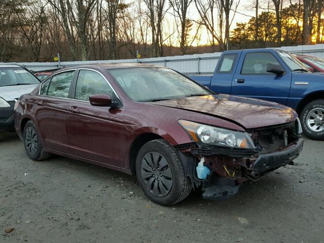 1HGCP26309A096226 - 2009 HONDA ACCORD LX MAROON photo 1