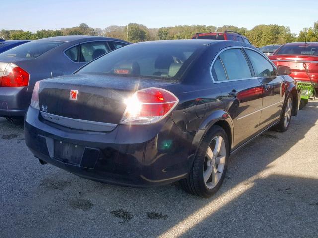 1G8ZS57N57F300523 - 2007 SATURN AURA XE BLACK photo 4