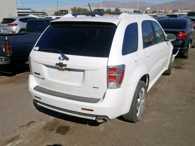 2CNDL037586317501 - 2008 CHEVROLET EQUINOX SP WHITE photo 4