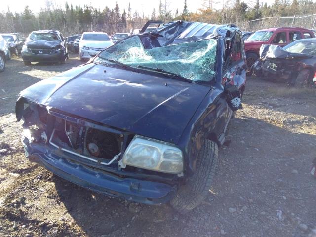 2S3TD52V036104735 - 2003 SUZUKI VITARA JLX BLUE photo 2