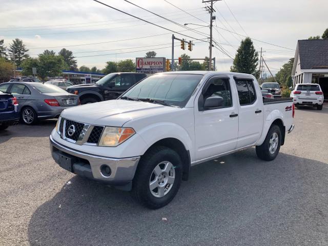 1N6AD07W25C438007 - 2005 NISSAN FRONTIER C WHITE photo 1