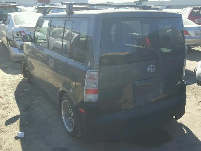 JTLKT334250213463 - 2005 TOYOTA SCION XB Сұр фото 3