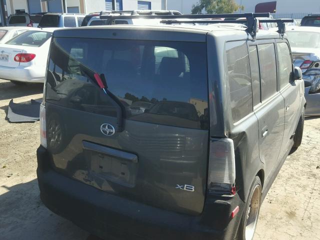 JTLKT334250213463 - 2005 TOYOTA SCION XB Сұр фото 4
