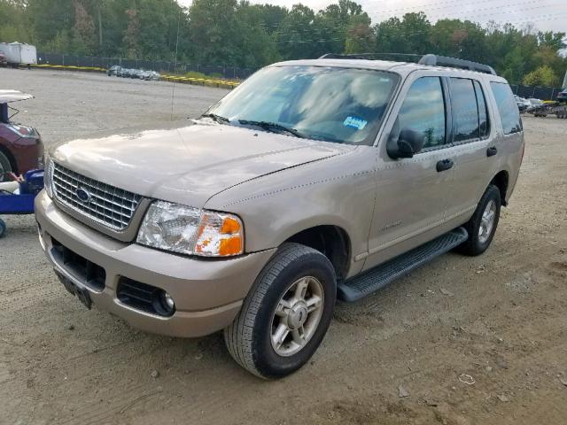 1FMZU73K45ZA63814 - 2005 FORD EXPLORER X TAN photo 2