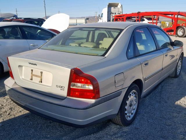 YV1TS94D7Y1087761 - 2000 VOLVO S80 GOLD photo 4