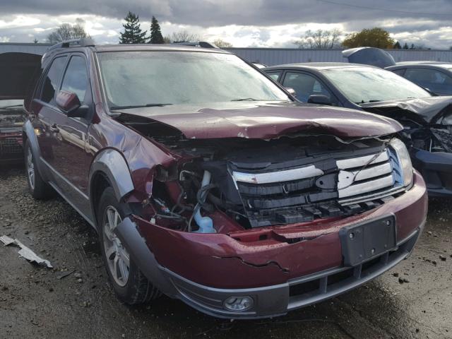 1FMDK05W48GA33168 - 2008 FORD TAURUS X S BURGUNDY photo 1