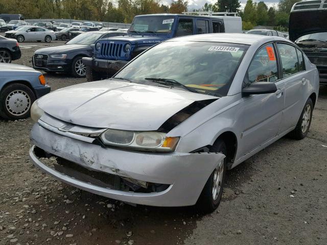 1G8AZ52F73Z107551 - 2003 SATURN ION LEVEL SILVER photo 2