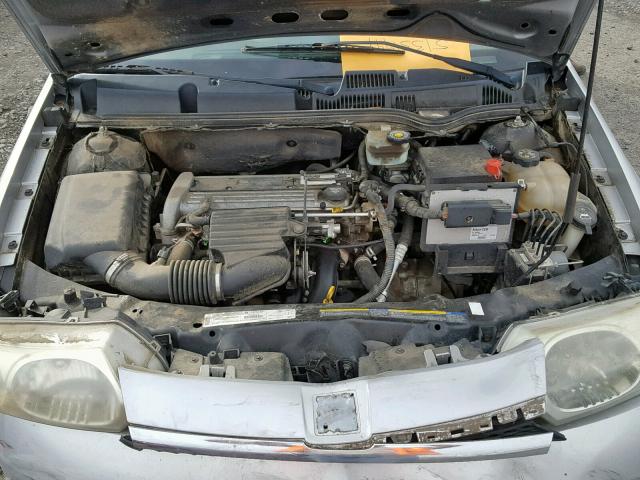 1G8AZ52F73Z107551 - 2003 SATURN ION LEVEL SILVER photo 7