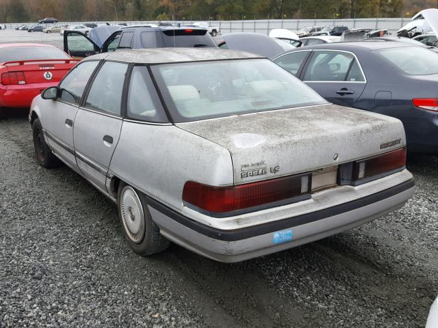 1MEBM53U1HA632406 - 1987 MERCURY SABLE LS SILVER photo 3