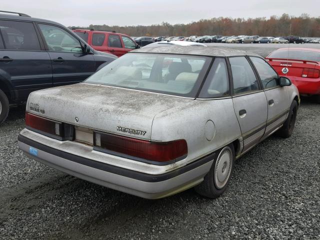 1MEBM53U1HA632406 - 1987 MERCURY SABLE LS SILVER photo 4