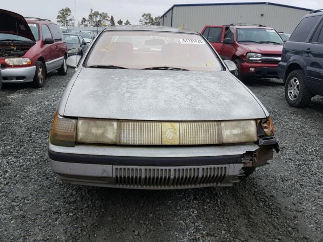 1MEBM53U1HA632406 - 1987 MERCURY SABLE LS SILVER photo 9