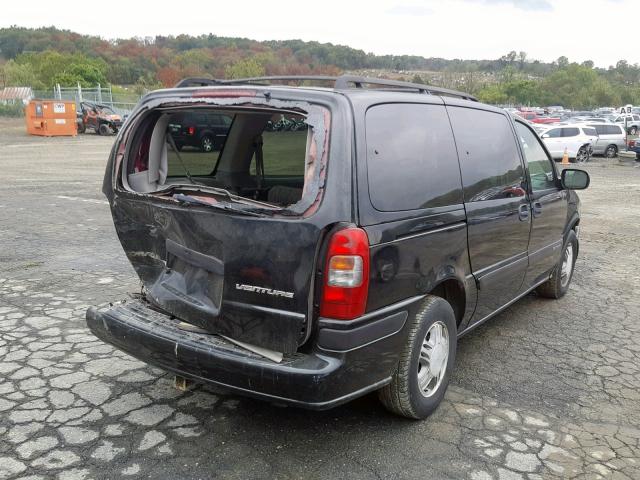 1GNDX03E73D139146 - 2003 CHEVROLET VENTURE BLACK photo 4