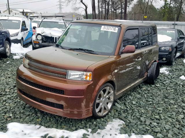 JTLKT324564124661 - 2006 TOYOTA SCION XB Екі түсті фото 2