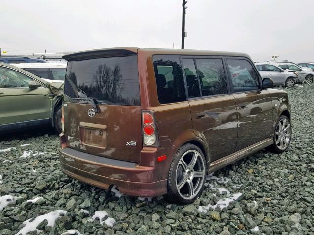 JTLKT324564124661 - 2006 TOYOTA SCION XB Екі түсті фото 4