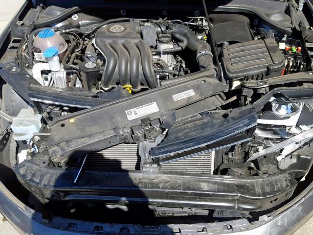 3VW2K7AJ0FM208837 - 2015 VOLKSWAGEN JETTA BASE 灰色 照片 7