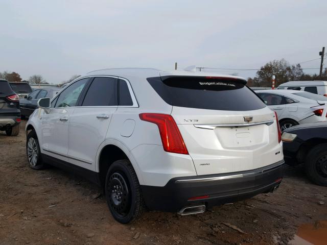 1GYKNDRS4JZ224014 - 2018 CADILLAC XT5 LUXURY WHITE photo 3