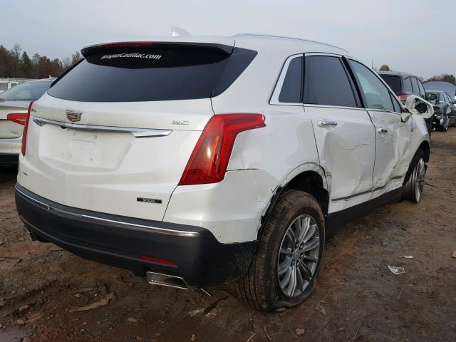 1GYKNDRS4JZ224014 - 2018 CADILLAC XT5 LUXURY WHITE photo 4