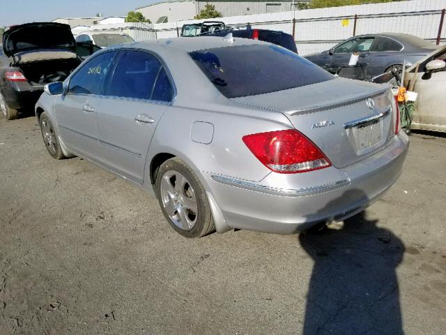 JH4KB16535C016578 - 2005 ACURA RL SILVER photo 3