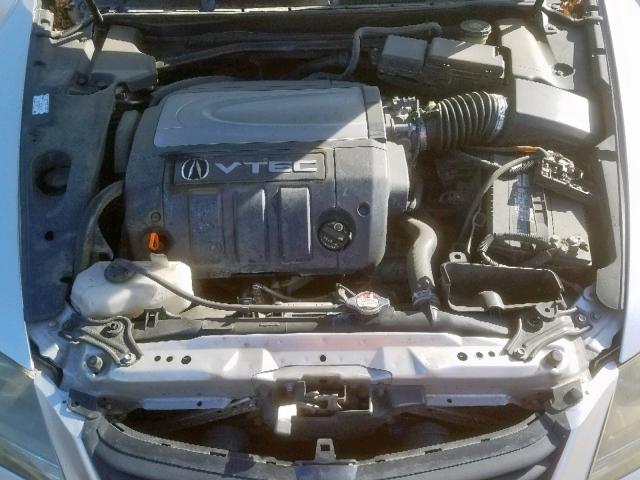 JH4KB16535C016578 - 2005 ACURA RL SILVER photo 7