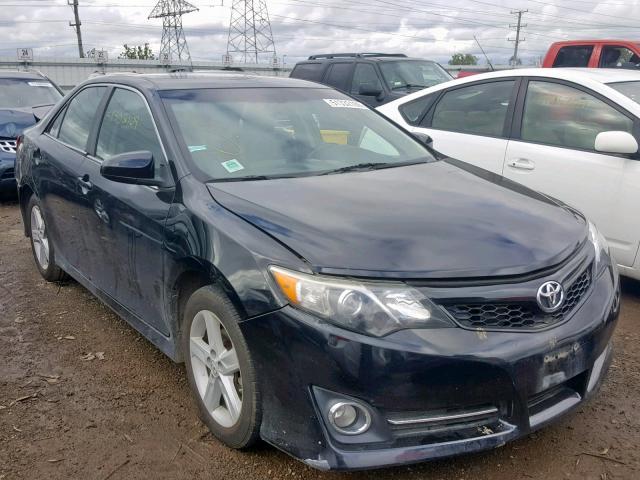 4T1BF1FK0CU177078 - 2012 TOYOTA CAMRY BASE BLACK photo 1