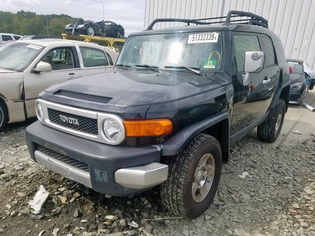 JTEBU11F58K033206 - 2008 TOYOTA FJ CRUISER BLACK photo 2