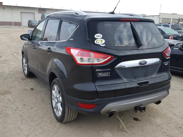 1FMCU9J99EUC66437 - 2014 FORD ESCAPE TIT BLACK photo 3