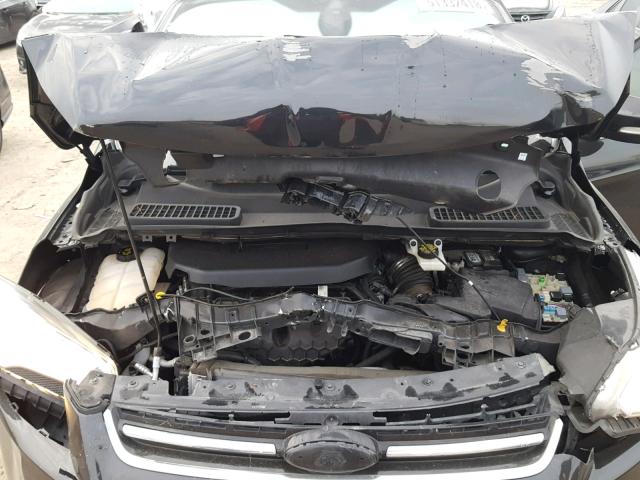 1FMCU9J99EUC66437 - 2014 FORD ESCAPE TIT BLACK photo 7