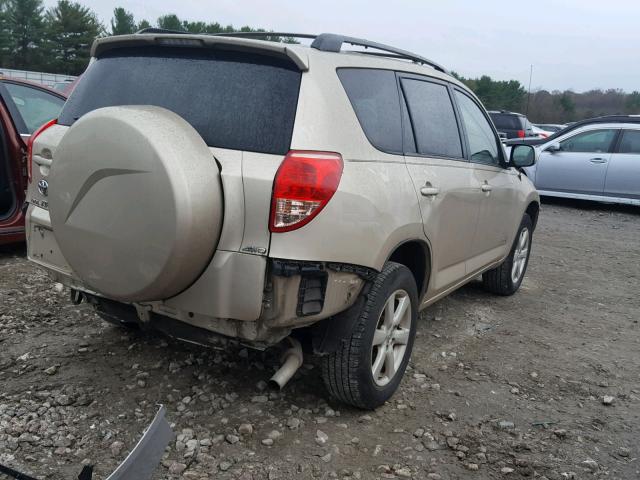 JTMBD31V875122496 - 2007 TOYOTA RAV4 LIMIT BEIGE photo 4