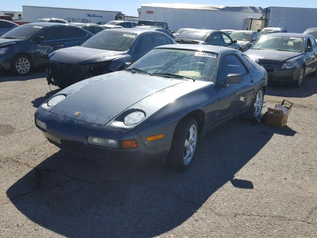 WP0JB0929HS861664 - 1987 PORSCHE 928 S CHARCOAL photo 2