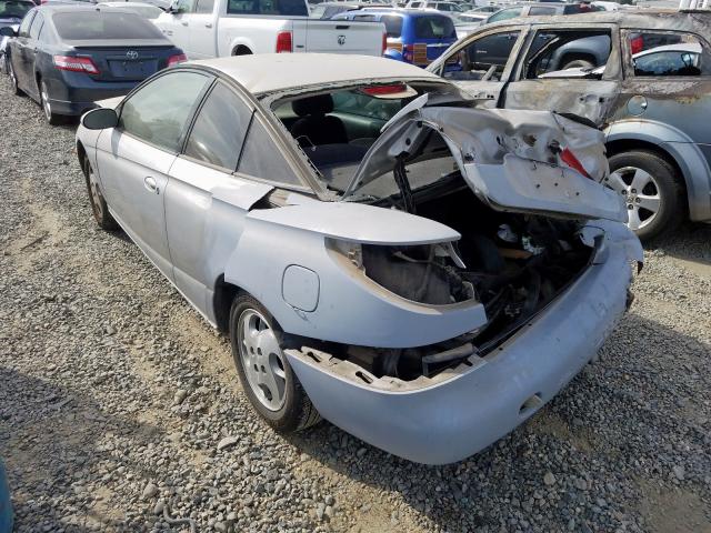 1G8ZY14732Z214969 - 2002 SATURN SC2 SILVER photo 3