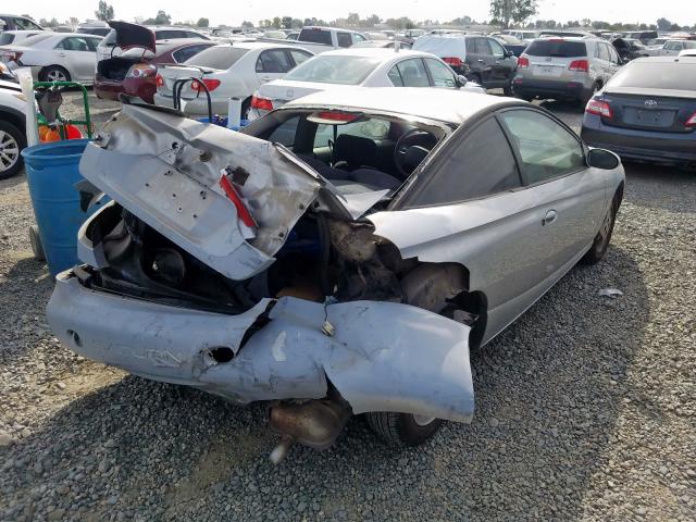 1G8ZY14732Z214969 - 2002 SATURN SC2 SILVER photo 4